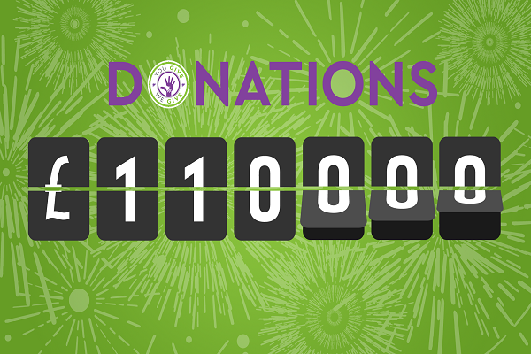 You Give We Give donates over £110k to date